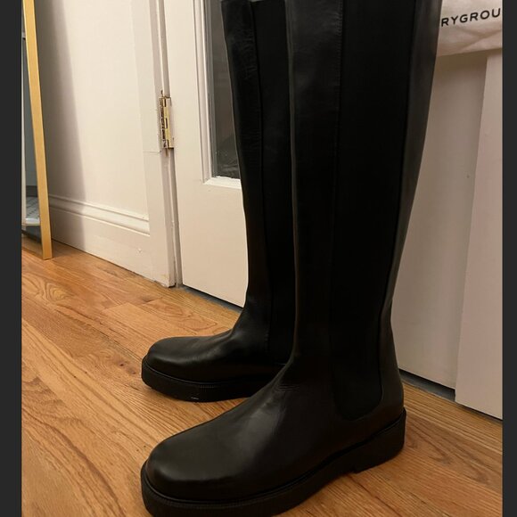 NWOT STAUD Women's Black Palamino Tall Boot (Size 40) - Picture 6 of 10